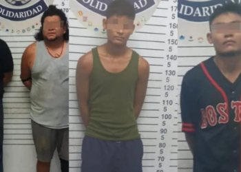 Aseguran a cuatro presuntos narcomenudistas con varias dosis de droga en Solidaridad