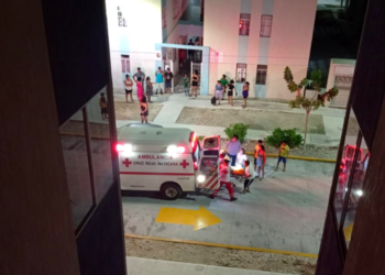 Niño de 10 años cae de un cuarto piso en el fraccionamiento Paraíso Maya en Cancún