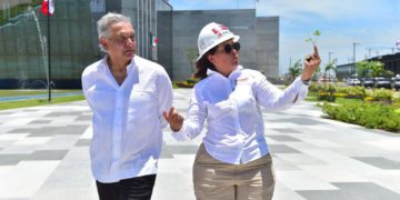 Infraestructura de la refinería Olmeca estuvo terminada en un plazo record de dos años: Rocío Nahle