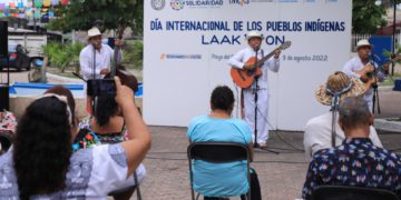 Celebran el Día Internacional de los Pueblos Indígenas con un festival cultural y muestra gastronómica en Solidaridad