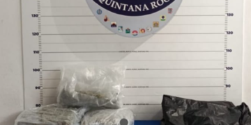 Aseguran marihuana y crack en cateo a una casa en Cancún