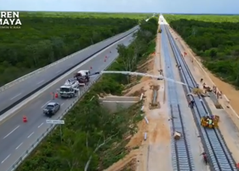 Avanza el Tren Maya con pasos de fauna elevados y la construcción de la segunda vía férrea de Cancún a Mérida