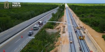 Avanza el Tren Maya con pasos de fauna elevados y la construcción de la segunda vía férrea de Cancún a Mérida
