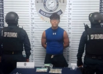 Detienen a un presunto narcomenudista en la colonia Ejido de Playa del Carmen