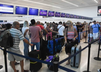 Este sábado el Aeropuerto de Cancún registra más de 600 operaciones