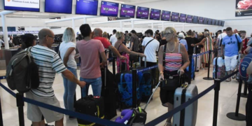 Este sábado el Aeropuerto de Cancún registra más de 600 operaciones