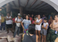 Habitantes de Holbox se manifestaron por el apagón que se vive en la isla desde el pasado domingo