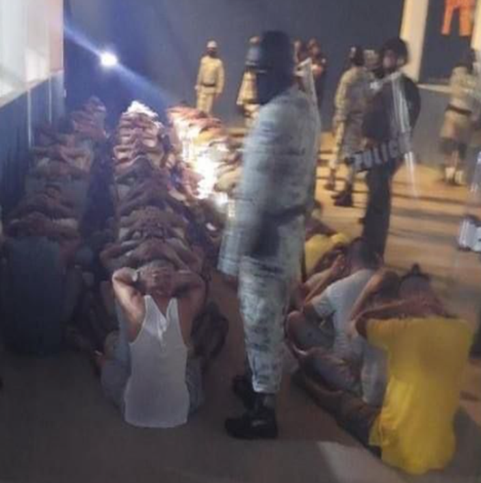 En un operativo hallan droga y armas blancas en la cárcel de Playa del Carmen