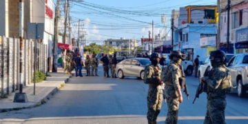 En un fuerte operativo antidrogas catean y aseguran predio en la SM 66 de Cancún