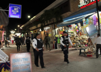 Restauranteros piden que continúen  los operativos de seguridad en la zona turística de Playa del Carmen