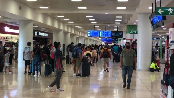 Reportan 568 operaciones para este sábado en el Aeropuerto de Cancún