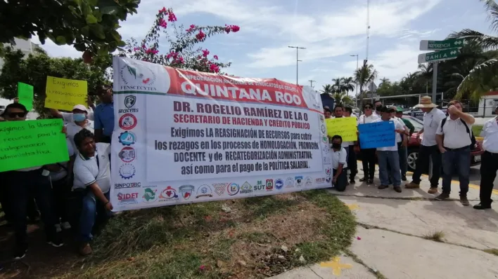Cecytes de Quintana Roo se declaran en paro de labores