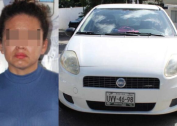 Detienen a mujer agresiva al volante presuntamente involucrada en actos delictivos en Cancún