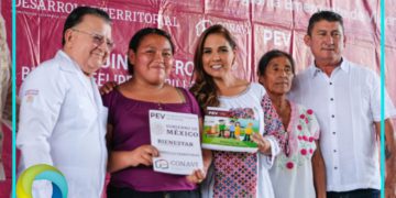 Mara Lezama arranca gira en Bacalar para traer justicia social y garantizar el derecho a viviendas dignas