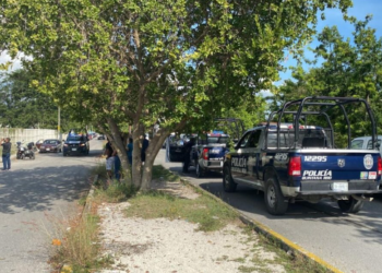 Encuentran un ejecutado a la altura del hotel La Joya en Isla Mujeres