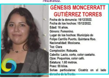 Activan protocolo ALBA para dar con el paradero de Genésis Moncerratt Gutiérrez reportada como desaparecida en FCP