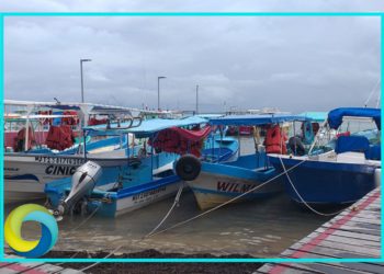 Frente frio 19 afecta cooperativas pesqueras y náuticas en Puerto Juárez