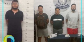 Detienen a cuatro presuntos narcomenudistas en Playa del Carmen