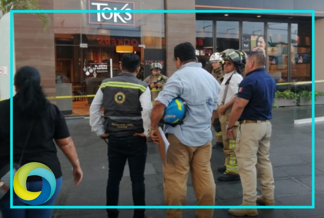 Seguimiento: Clausuran el restaurante donde se originó esta mañana una explosión en Plaza las Américas de Cancún 