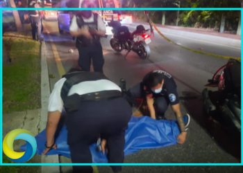 Accidente Vehicular: Motociclista pierde la vida al derrapar en la Zona Hotelera de Cancún