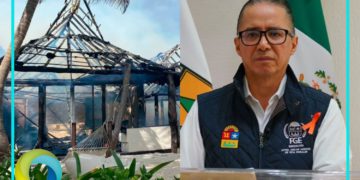 FGE abre investigación por el incendio del Hotel Alma Tulum, el cual ya no estaba asegurado por la dependencia: Fiscal Óscar Montes de Oca