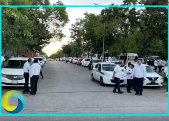 Taxistas de Cancún amenazan con bloquear las vialidades en protesta por la resolución judicial federal para la operación de UBER