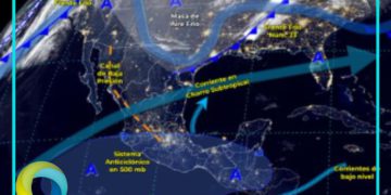 El Clima: Humedad del Mar Caribe provocará chubascos para este jueves en Quintana Roo