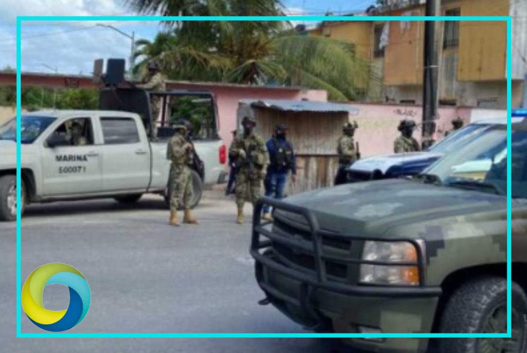 Tras cateo detienen a presuntos implicados del ataque a policía municipal en la colonia Tierra Maya de Cancún