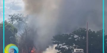 Incendio reduce a cenizas cuatro palapas en Tulum
