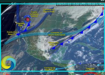 El Clima: Pronostican chubascos para este día en Quintana Roo