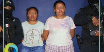 Detienen a dos presuntas narcomenudistas en el fraccionamiento Villas del Mar III de Cancún