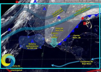 El Clima: Frente Frio 28 provocará lluvias muy fuertes en Quintana Roo