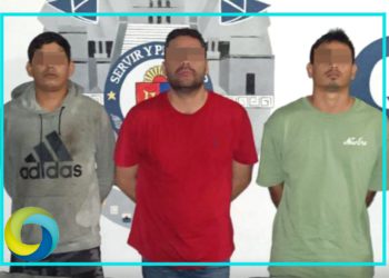 Detienen a tres sujetos en posesión de varias dosis de droga en Playa del Carmen