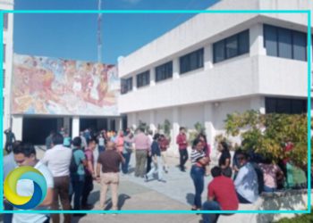 Tiembla en el Sur de Q. Roo; Evacuan a trabajadores del Palacio de Gobierno de Chetumal