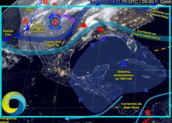 El Clima: Pronostican lluvias aisladas para este día en Quintana Roo