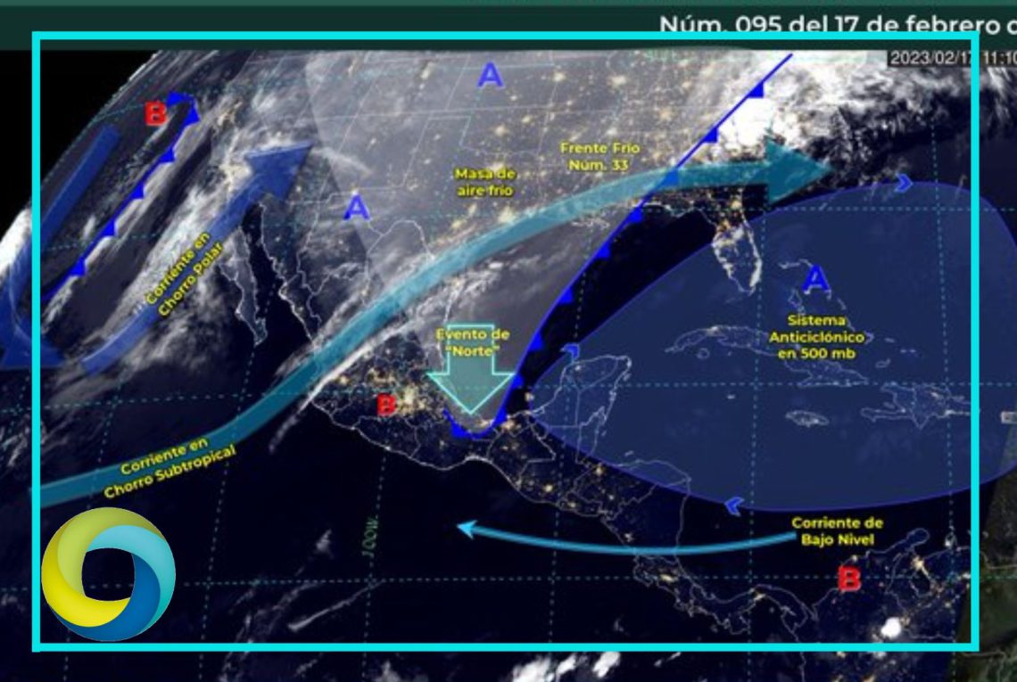 El Clima: Pronostican fuertes lluvias en Quintana Roo debido al Frente Frio 33