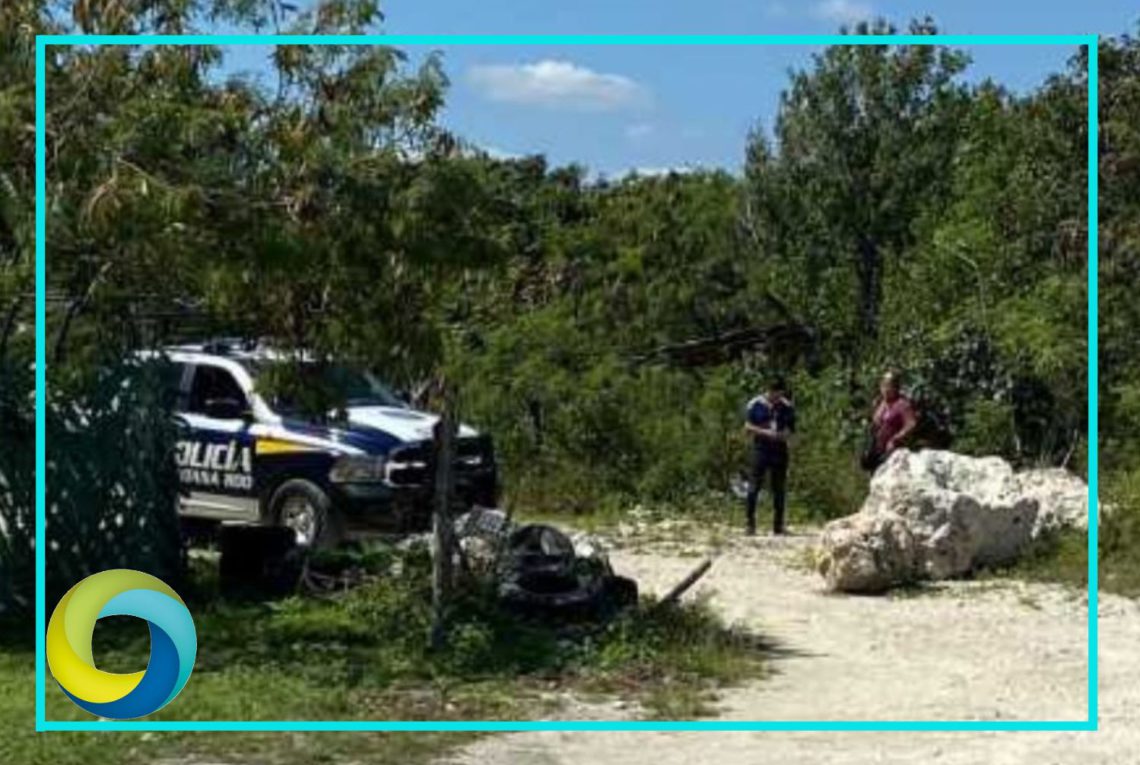 Hallan restos humanos en la colonia irregular Copa Nueva de Cancún