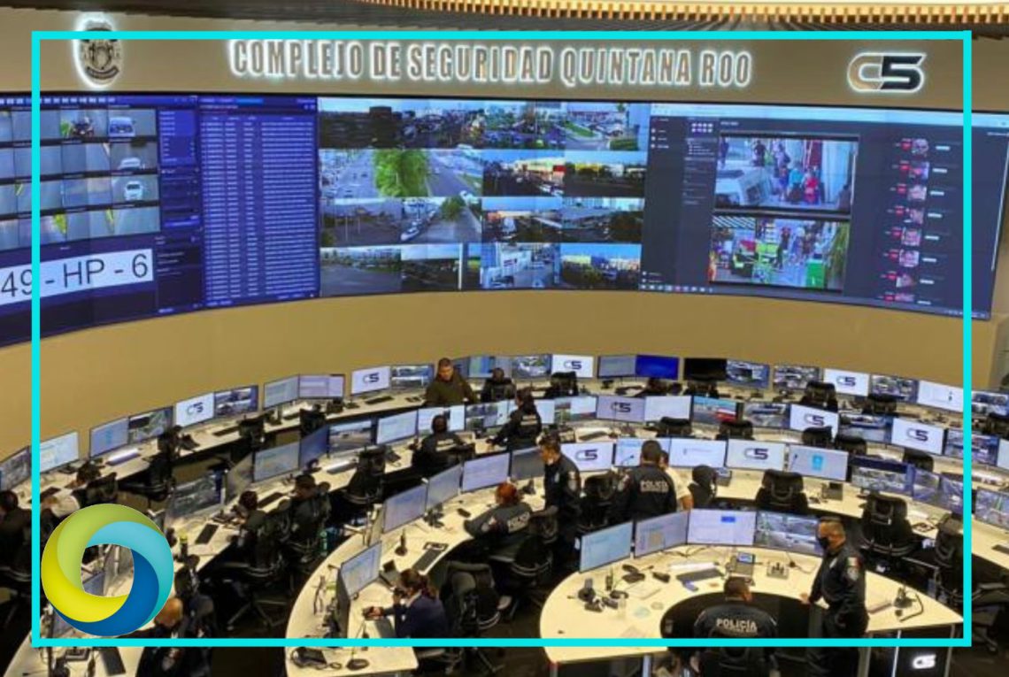 Más de 180 cámaras de vigilancia de comercios se conectan al complejo de seguridad C5 en Cancún