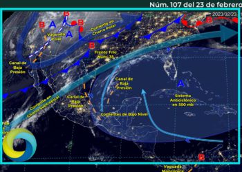 El Clima: Prevalece el evento de “Surada” en Quintana Roo