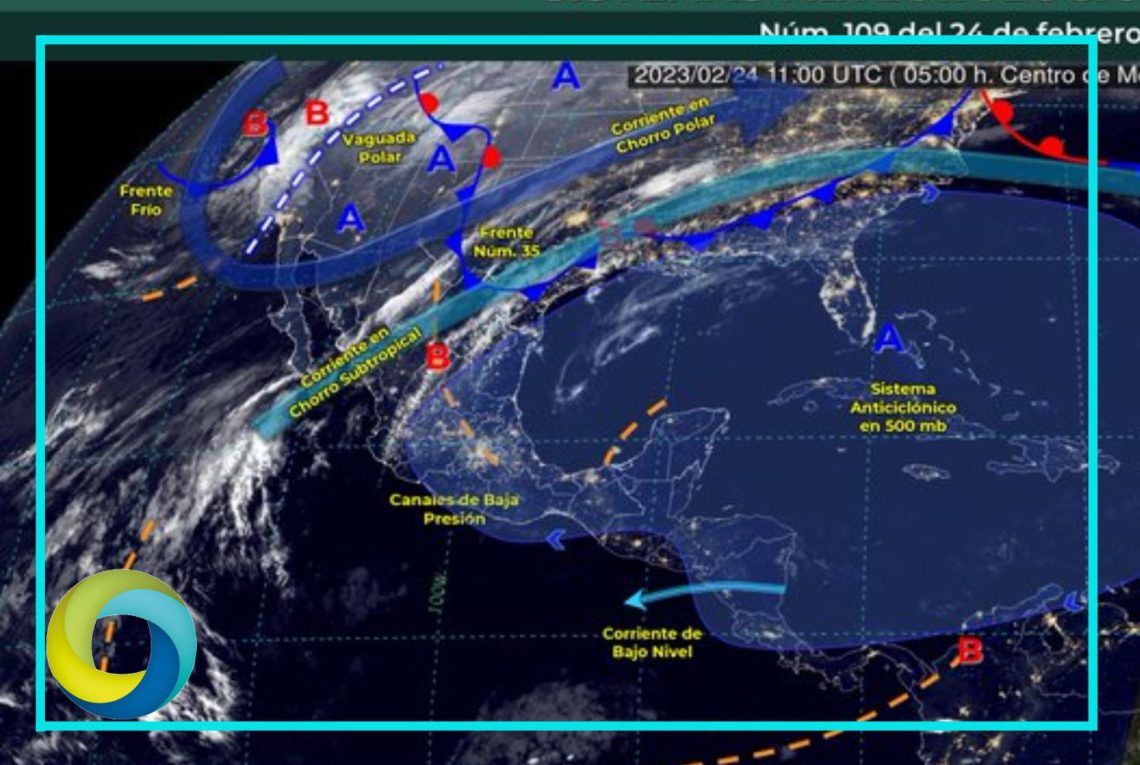 El Clima: Pronostican cielo medio nublado sin lluvia para este dia en Quintana Roo