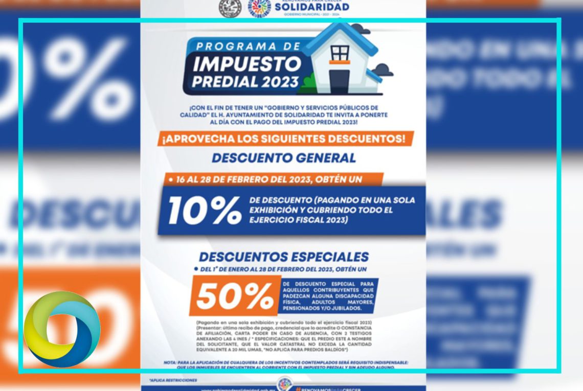 Lili Campos invita a la ciudadanía aprovechar el 10% de descuento en el pago del predial