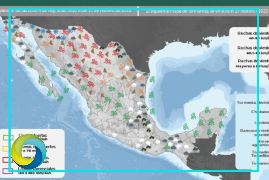 El Clima: Pronostican lluvias aisladas para este inicio de semana en Quintana Roo