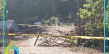 Muere velador en un incendio de una palapa cerca de Punta Venado en Playa del Carmen  