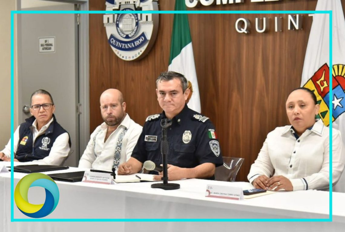 SSP y FGE destacan que en las últimas semanas han logrado 814 detenciones en Quintana Roo