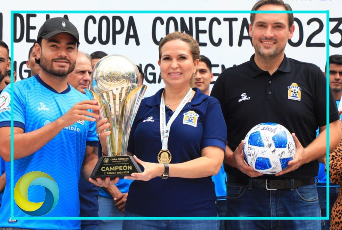 Lili Campos invita a todos los solidarenses a tomarte la foto con la “Copa Conecta” y disfrutar del juego de clausura 2023