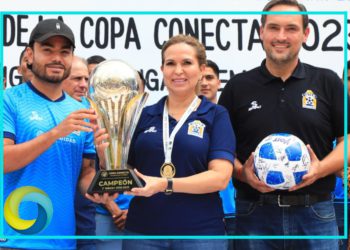 Lili Campos invita a todos los solidarenses a tomarte la foto con la “Copa Conecta” y disfrutar del juego de clausura 2023