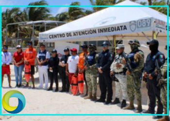 Seguridad Pública mantiene acercamiento con negocios en la zona turística de Puerto Morelos