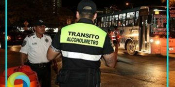 Alcoholímetro en Cancún; prevén multas de hasta 10 mil pesos