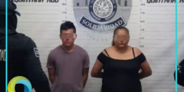 Detienen a una pareja de presuntos narcomenudistas en Puerto Aventuras