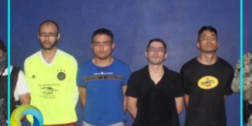 Detienen a cuatro sujetos en portación de armas y varias dosis de droga en Cancún